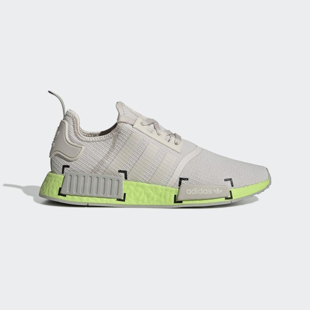 Originals Adidas NMD_R1 Barbati Romania - Maro/Gri/Verzi Deschis FV3908